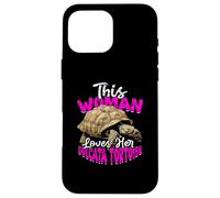 Sulcata Tortoise Case for iPhone 16 Pro Max