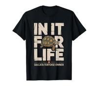 Sulcata Tortoise Life Commitment Identity African Spurred T-Shirt