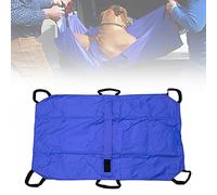 sulckcys 60KG Emergency Pet Stretcher Large Dog Animals Veterinary Transport Stretcher Anti-bite Foldable Nylon 120x74cm with Carrier and Safety Belt for Animal Medical Injury Rescue Disability