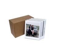 SULEPE 3.5 x 4.25 Polaroid Picture Frame for i-Type/600/SX-70/OneStep+/Instax Wide Square 300/200/210, Desktop Acrylic Picture Frame for Instant Color I-Type Film, 5 Pcs