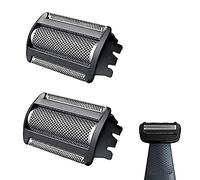 Suleto BG2000 Replacement Head Compatible with Philips Bodygroom, Bg2000 Replacement Trimmer Shaver Foil Head Blades for Bodygroom Series 7000 5000 3000 BG2024 BG2022 BG2030 BG7040 BG5025, 2 Pcs