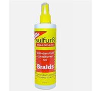 Sulfur Anti-Dandruff Braid Spray 500ml | Soothes Itchy Scalp & Reduces Flakes | Hair & Scalp Treatment for Braided Hair