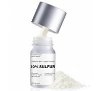 Sulfur10% Mineral-Rich Purifying Powder-to-Cream Concentrate, Specialized Facial Care for Blemish-Prone & Oily Skin, Targeted 10% Elemental Blend for Pores & Surface Congestion, 5g