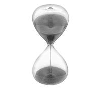 SuLiao Hourglass Sand Timer 10 Minute,5.1 Inch Black Sand Clock 10 Min, Extra Reloj De Arena, Unity Hour Glass Sandglass for Kids, Games, Classroom,Desk, Office Home Decor