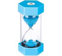 SuLiao Sand Timer 30 Minute Hourglass: Plastic Sand Clock 30 Minutes, Extra Blue Reloj De Arena, Unity Hour Glass Colorful Sandglass for Kids, Games, Classroom, Kitchen, Decoration