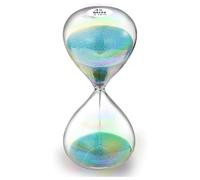 SuLiao Sand Timer, 45 Min Turquoise Hourglass, Large Sand Glass for Home, Desk, Office Decoration