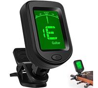 SULIVES Guitar Tuner Clip On - Digital Tuners for Acoustic Guitar, Electronic Guitar, Bass, Violin, Ukulele - Lightweight, Accurate, and Essential Musical Accessory