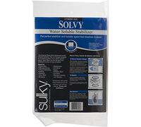 Sulky 19 1/2-inch x 3 yd Solvy Water Soluble Stabilizer, Black