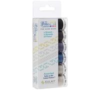 Sulky Cotton Sulky Sampler 12wt Petites-Black and Gray Assortment