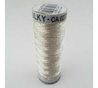 Sulky Metallic Thread 200 Metre Machine Or Hand Sewing Embroidery 112D, 7001 Champaign, 2 Reels