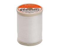 Sulky Of America 660d 12wt 2-Ply Cotton Thread, 330 yd, Bright White