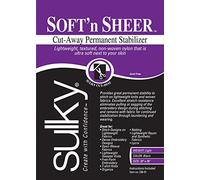 Sulky Of America Cut Away Soft N Sheer Stabilizer, 20" by 1 yd, Black