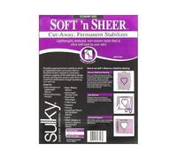 Sulky Of America Cut Away Soft N Sheer Stabilizer, 20" by 3 yd, White
