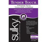 Sulky of America Cut Away Tender Touch Iron-On Backing White, 20" by 36", Plum Dandy (664-01)