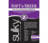 Sulky stabilizer, Nylon, White, 20" by 1 yd