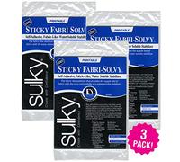 Sulky Sticky Fabri-Solvy Stabilizer 8.5"X11" 12Pcs 3/Pk-