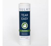 Sulky Tear Easy, Soft, Lightweight, Tear Away Stabiliser - White