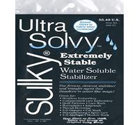 Sulky Ultra Solvy Water-Soluble Stabilizer-19.5" X36, 19.5"X36"