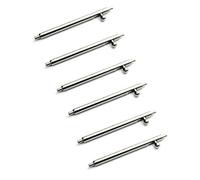 Sulla 6 Quick Release Stainless Steel Spring Bars, 18-22 mm, for Watch Bracelets, Men's