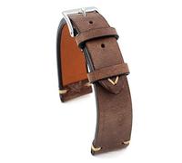 Sulla Tokyo Vintage Cowhide Leather Watch Strap Handmade in Germany, 20mm