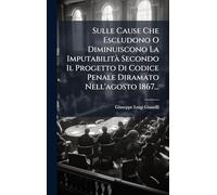 Sulle Cause Che Escludono O Diminuiscono La Imputabilità Secondo Il Progetto Di Codice Penale Diramato Nell'agosto 1867...
