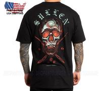 Sullen Art Collective Glow Skull Standard Fit SCM5280 Short Sleeve Men`s T-shirt