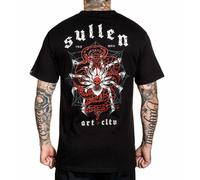 Sullen Art Collective Venom Spider In Web Serpent Art City Tattoo Tee SCM3846