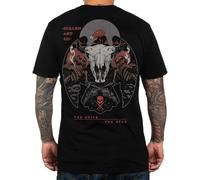Sullen Dinner Bells T-Shirt Men's Alternative Tattoo Art Vulture Bones SCM5078