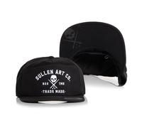 Sullen Elemental Snapback Tattoo Lifestyle Hat Black/Black, Black/Black, One Size