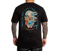 Sullen Flow Go With Skull Eye Snake Spikes Tattoo Art Ink Premium Shirt SCM3873