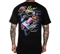 Sullen Men's No Wake Zone Standard Short Sleeve T Shirt Jet Black M