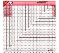 Sullivan 16 1/2 x 16 1/2-inch The Cutting Edge Frosted Ruler