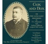 Sullivan - Cox & Box-Complete Opera-1866 Vers