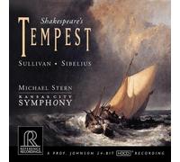 SULLIVAN/SIBELIUS/KANSAS CITY SYM/STERN - SHAKESPEARE'S TEMPEST