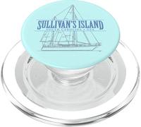 Sullivan's Island South Carolina Sailing Design PopSockets PopGrip for MagSafe
