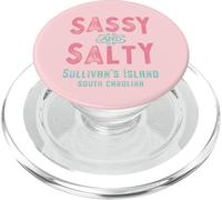 Sullivan's Island South Carolina Sassy and Salty PopSockets PopGrip for MagSafe