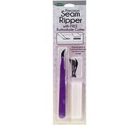 Sullivans Precision Seam Ripper With Free Buttonhole Cutter-Purple, Other, Multicoloured