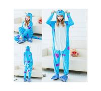 (Sully, Adult XL) Monsters Adultkid University Mike Wazowski Sully Costume Pajamas Sleepwear Ones