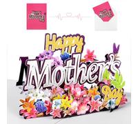 SULOLI Mothers Day Card,Mom Mothers Day Card Large Mothers Day Pop Up Cards for Mum Mothers Day Unique Gifts Mothers Day Gifts Card