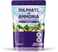 Sulphate of Ammonia General Garden Fertiliser Soil Improver, Vegetable Food, Great For Trees, Shrubs, And Hedges, Ammonium Sulphate Boost to Flowering and Fruiting Plants (1kg)