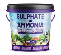 Sulphate of Ammonia General Garden Fertiliser Soil Improver, Vegetable Food, Great For Trees, Shrubs, And Hedges, Ammonium Sulphate Boost to Flowering and Fruiting Plants (10KG)