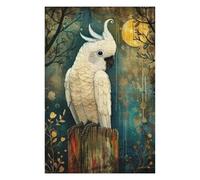 Sulphur Crested Cockatoo Colourful Jigsaw Puzzle for Adults, 1000 PCS