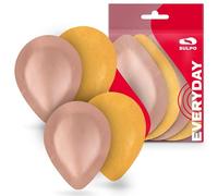 SULPO Drop-Shaped Orthotic Insoles - Shoe Insoles - Flat feet Insoles - Leather Insoles Made of Real Vegetable-Tanned Leather - Longitudinal Arch Support - Adhesive Insoles - Metatarsal Pads