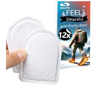 SULPO Heated Soles, 12 Pairs of Heat Insoles for Shoes, Air-Activated Heated Insoles, Ready for 8 Hours of Warm Feet, Foot Warmer for Cold Days for Children