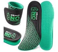 SULPO Shoe insoles for men and women - Sweat pads - Antibacterial insoles - Cushioning and breathable comfort insoles - No-Sweat Insoles - 49 EU / 14 UK