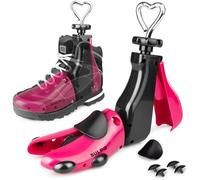 SULPO Shoe Stretcher 3 Sizes - Shoe Stretcher - Shoe Stretcher - To Widen Pressing Shoes - For Too Tight Shoes - Men, Women, Trainers, Boots, Ankle Boots - Extra Strong, Adjustable, pink, 39-43