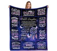 Sulpoie Stepdaughter & Bonus Daughter Gifts - Throw Blanket, 50"x60"