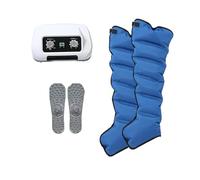 SULQING 6 Cavity Lymphatic Drainage Leg Massager︱ Foot Circulation Machine︱Electric Leg Air Compression Massager︱For Circulation Arm Leg Waist Wraps Foot Ankles Calf Massage Machine Pain Relax