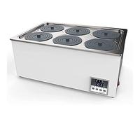 SULQING Digital Thermostatic Lab Water Bath,Digital Water Bath Lab Heating Thermostatic Devices Digital Display Lab Equipment,Stainless Steel Liner Anti-dry Burning Thermostatic Water Bath