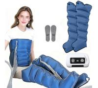 SULQING Electric Air Compression Leg Massager Machine︱Recovery Boots L︱Swelling Relief and Improved Blood Circulation ︱ Muscle Relaxation and Recovery Aid ︱ Timing Func (Optional Combination Sets)